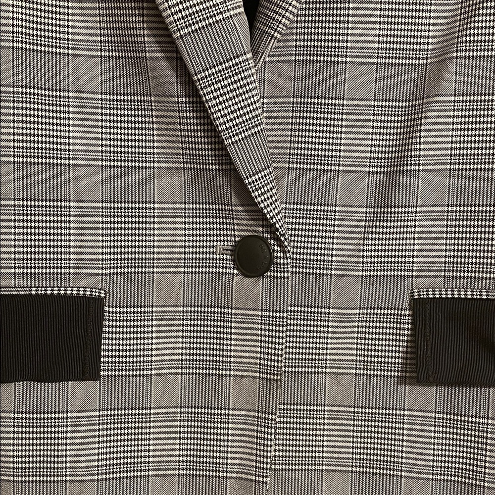 Rag & Bone Rylie Glen Plaid Grosgrain Trim Blazer Suit Set - Picture 7 of 10